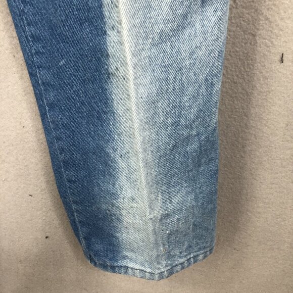 Vintage Jewells Classic Bottoms Jeans Juniors 11 Blue Faded Bareback Western - Picture 11 of 16